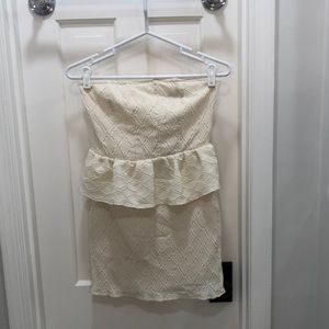 NWT strapless bodycon mini dress